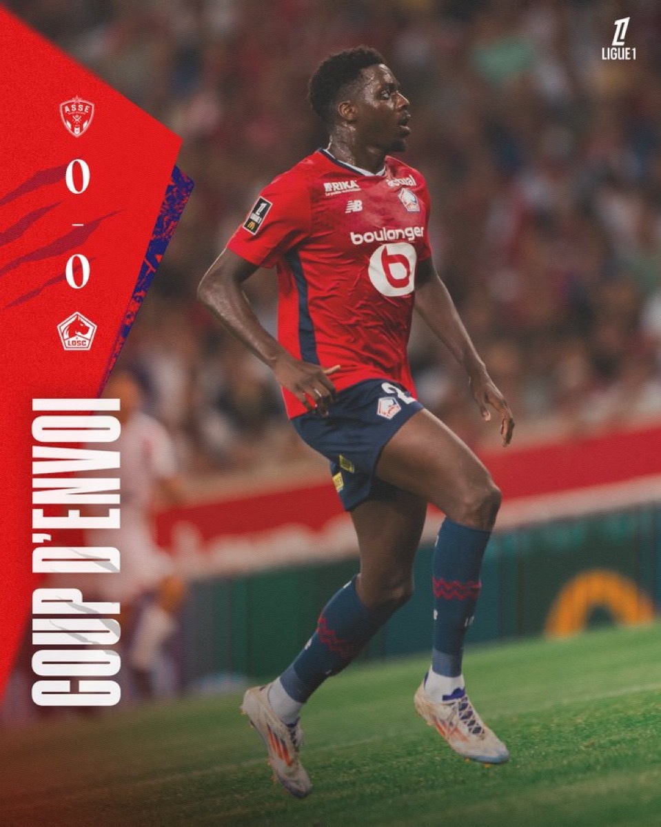 里尔主场迎战圣埃蒂安，取胜收获关键三分