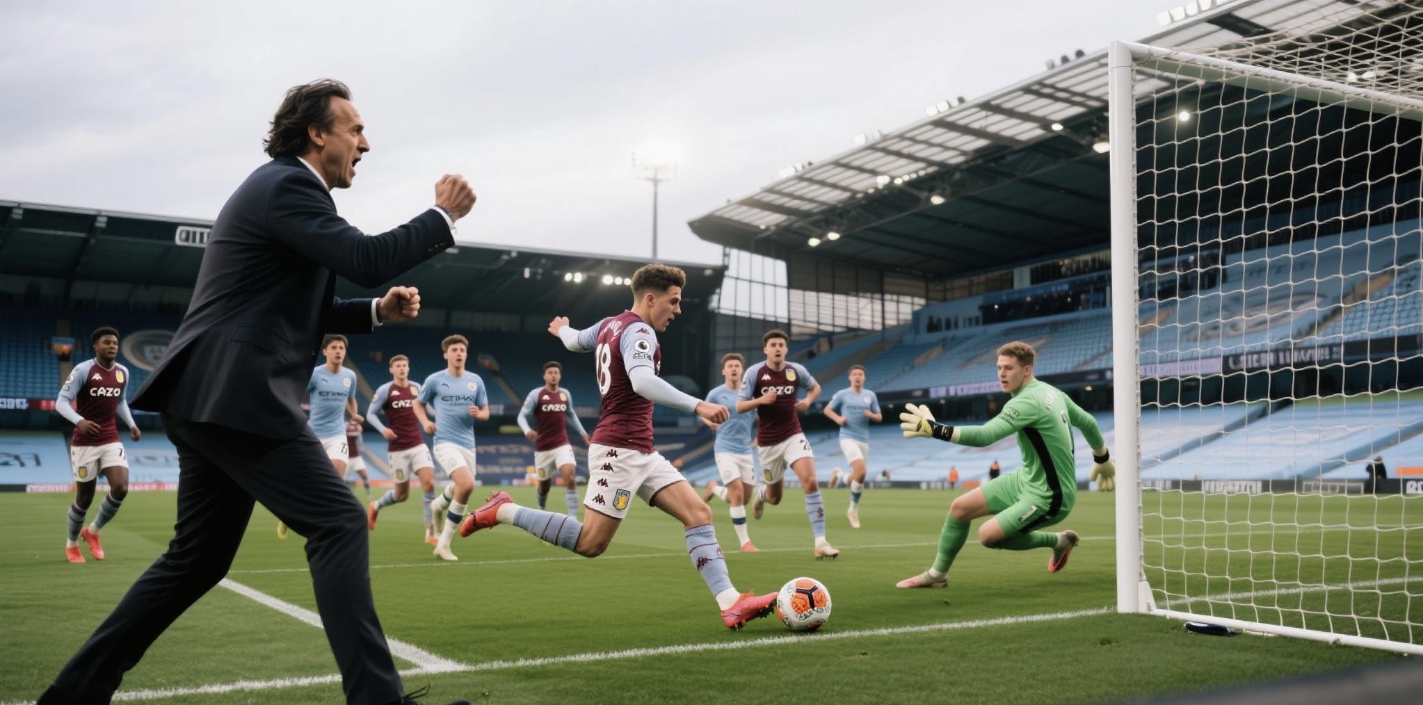 曼城主场告捷，稳步晋级淘汰赛的简单介绍